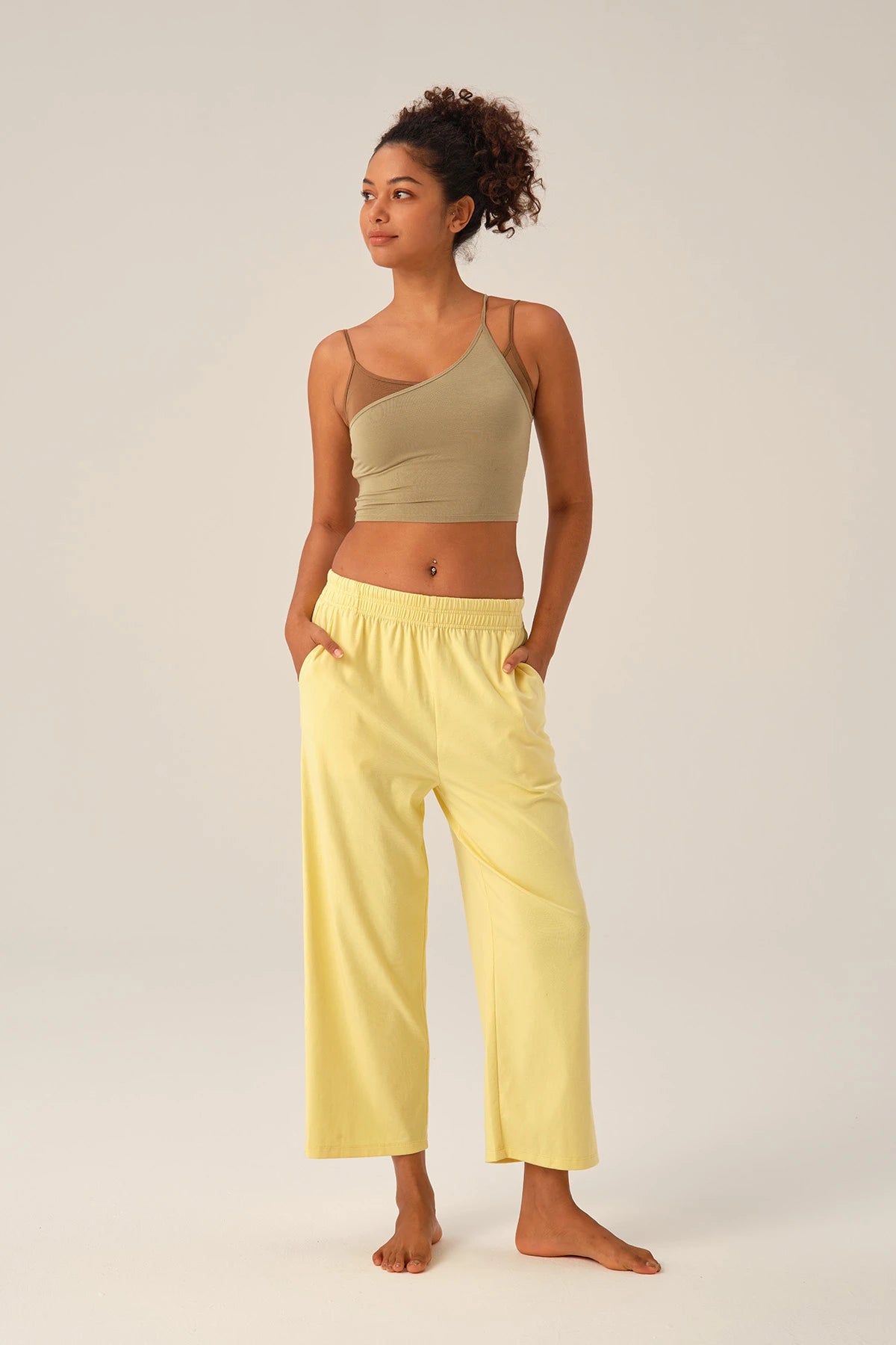 Aurora Cotton Pockets Lounge Pants