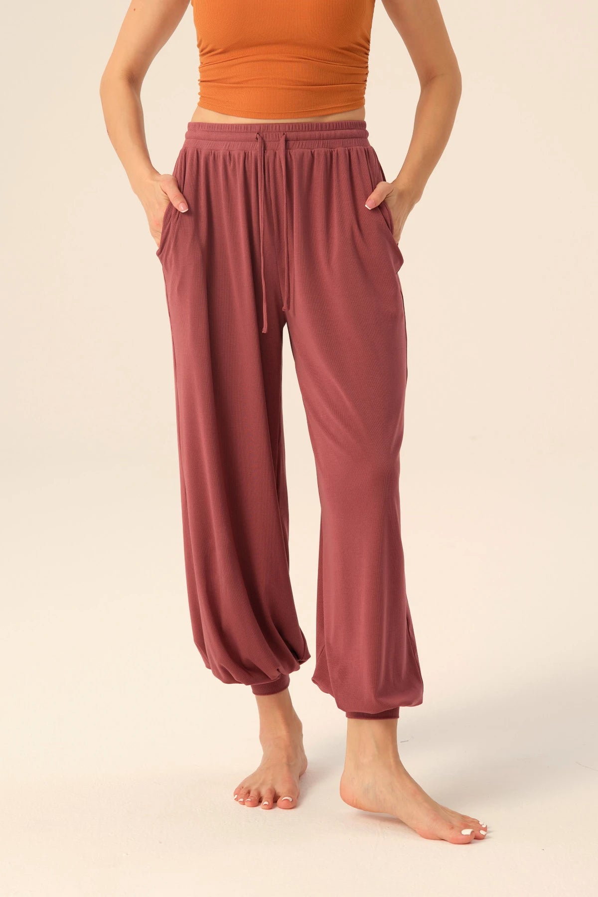 Sophia Pockets Tencel Jogger Yoga Pants