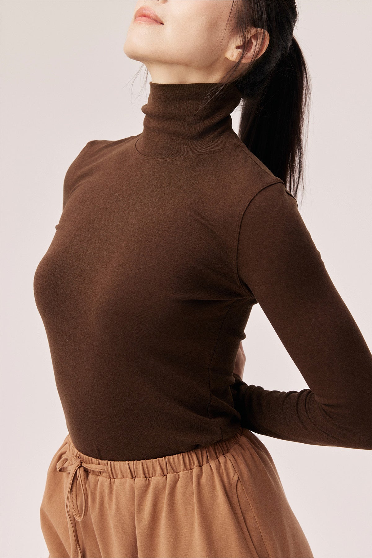Raya Turtleneck Cashmere Sweater