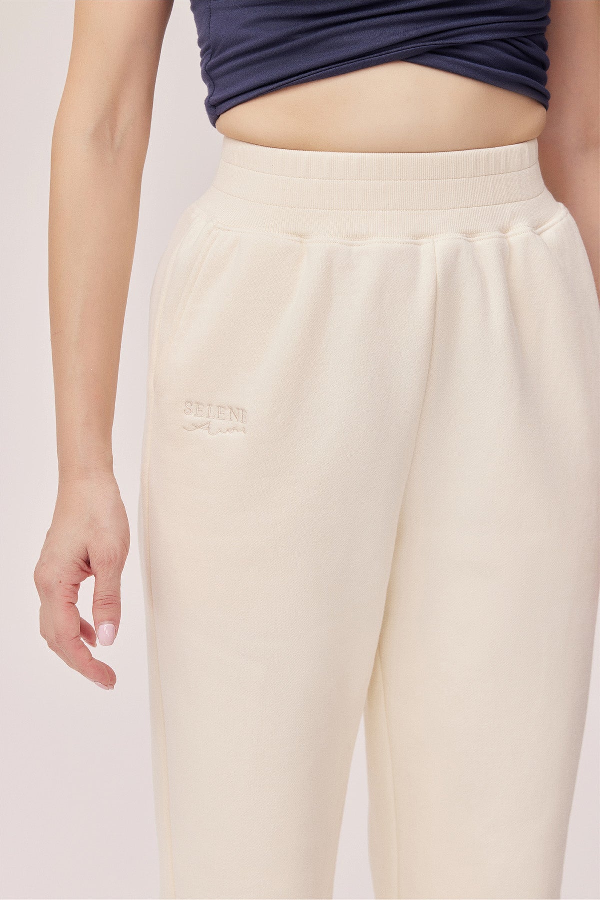 Journi Selene Logo Embroidered Sweatpants