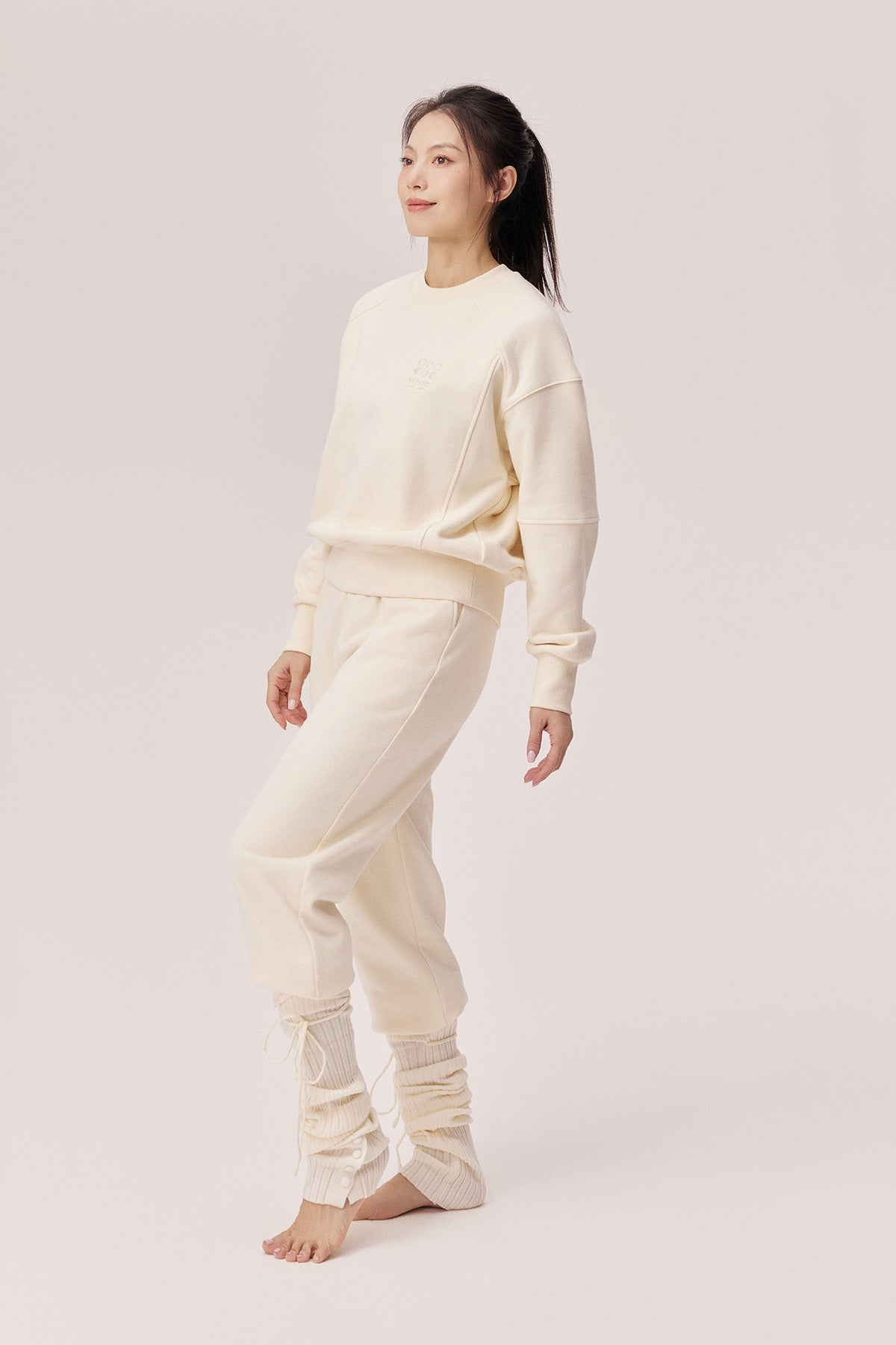 Journi Selene Logo Embroidered Sweatshirt