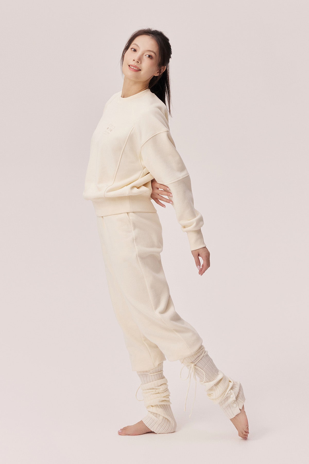 Journi Selene Logo Embroidered Sweatshirt