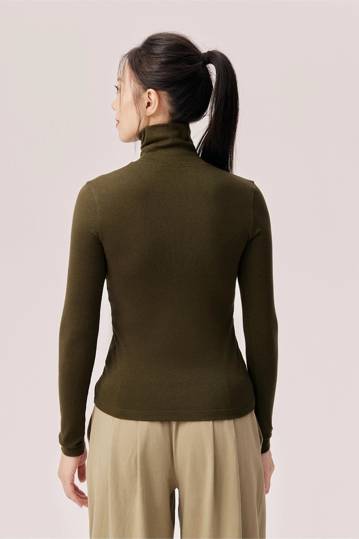 Raya Turtleneck Cashmere Sweater