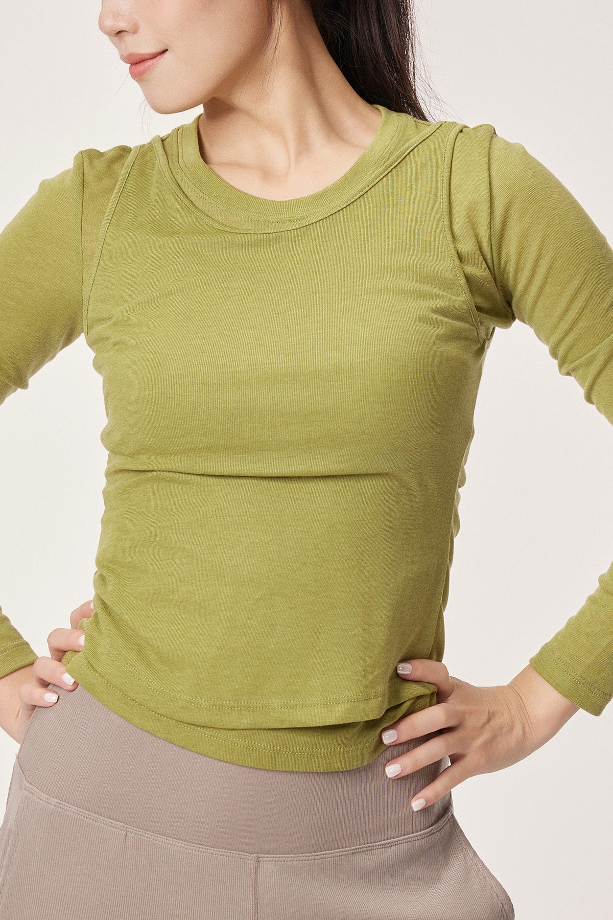 Maggie Lyocell-Wool Fitted Knit Two-Piece Set