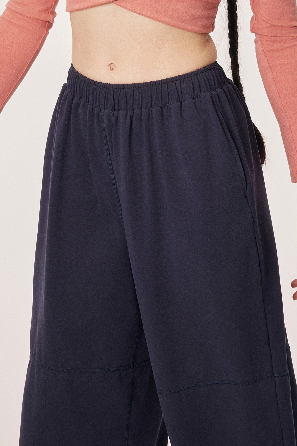 Luna Cotton Waistband Jogger Pants