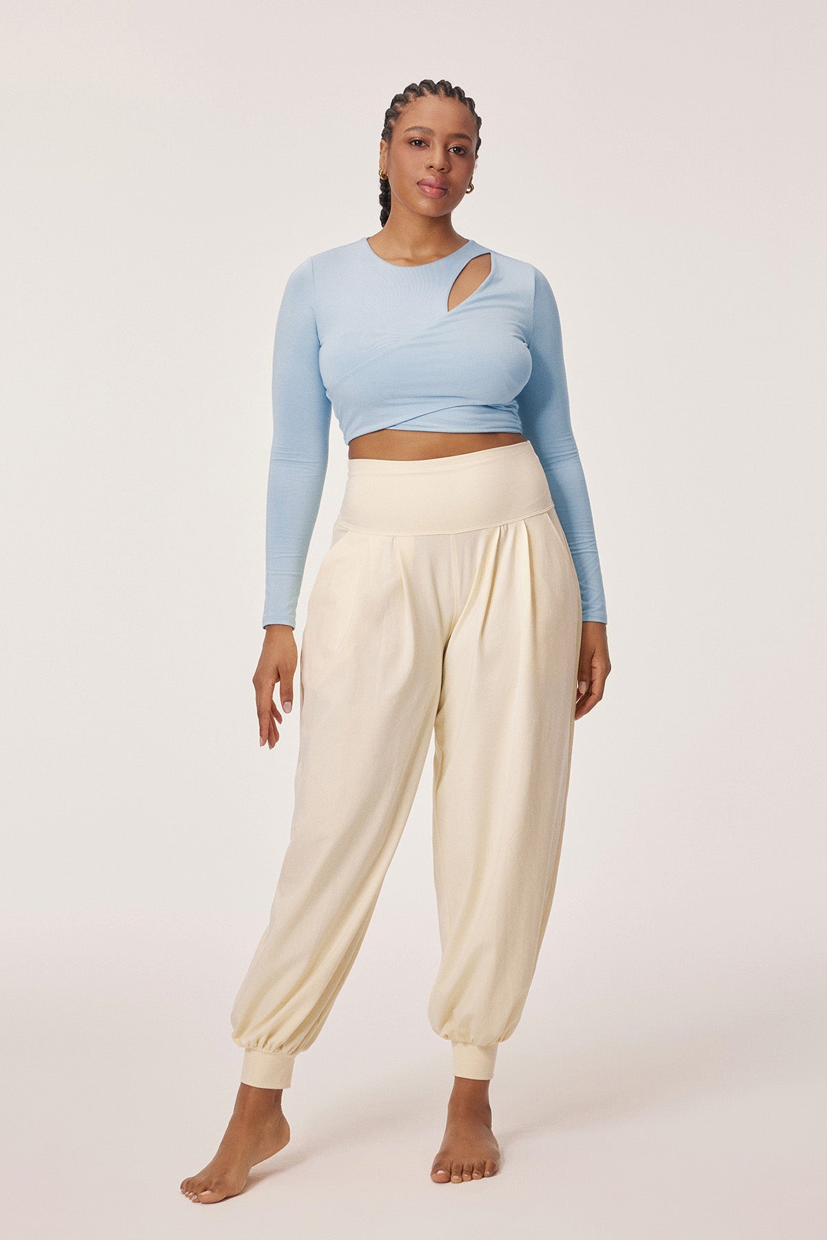 Vera Crescent Cut-out Bamboo Top