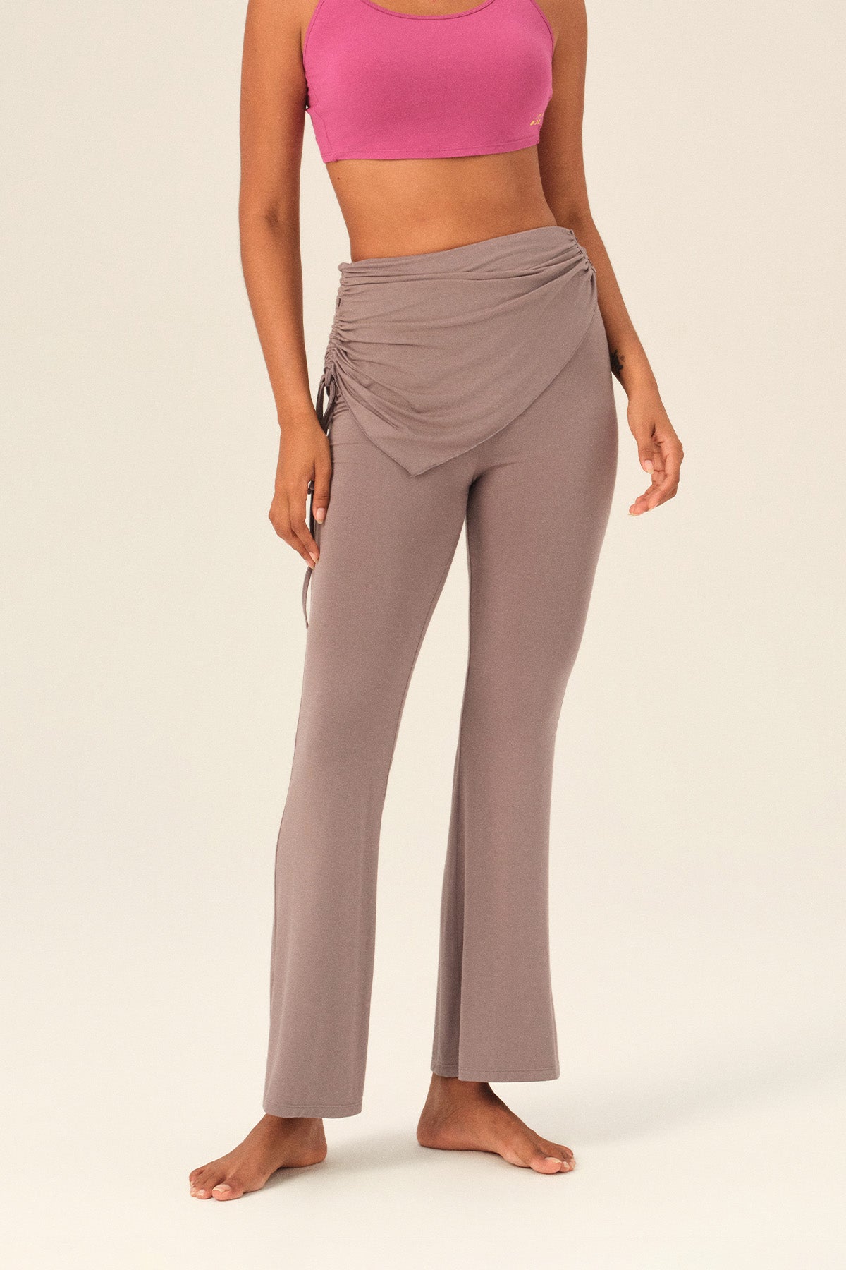 Elowen Bamboo Cloud 2-in-1 Detachable Skirt Flare Pants