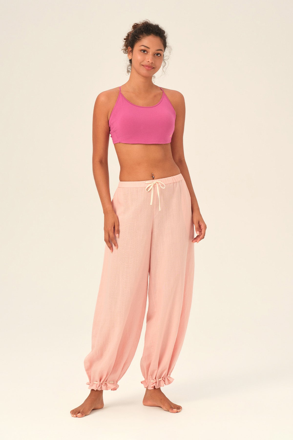 Elara Tencel Linen Budgy Lounge Pants
