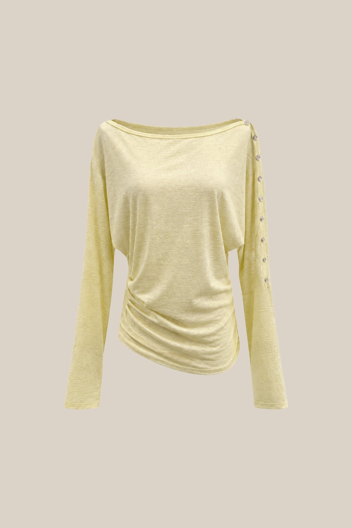 Marnie Tencel Blend Breathable Waist Defensive Sun Protection Knit T-shirt