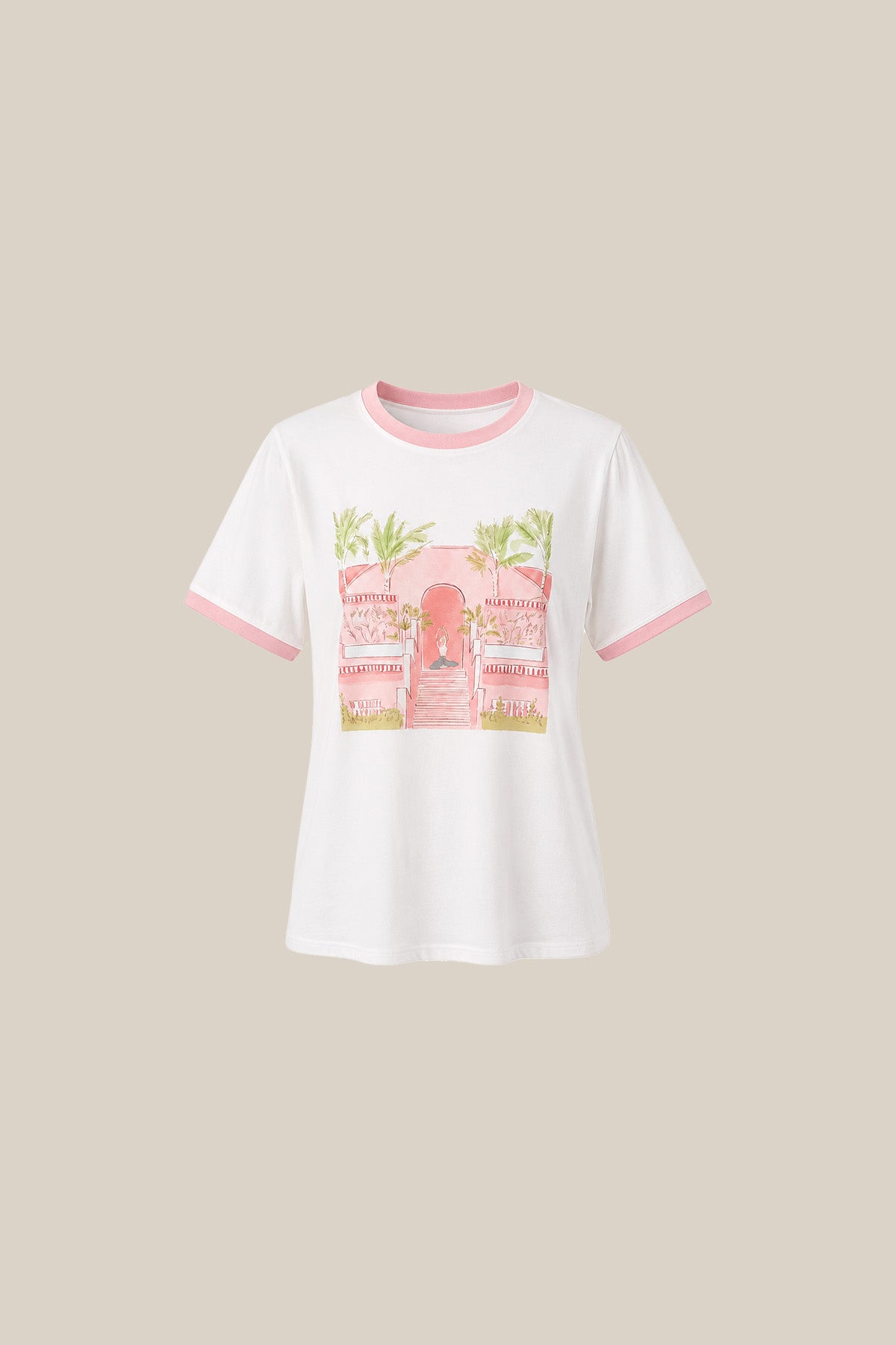 Weiwei Outdoor Yoga Relaxed Cotton T-Shirt