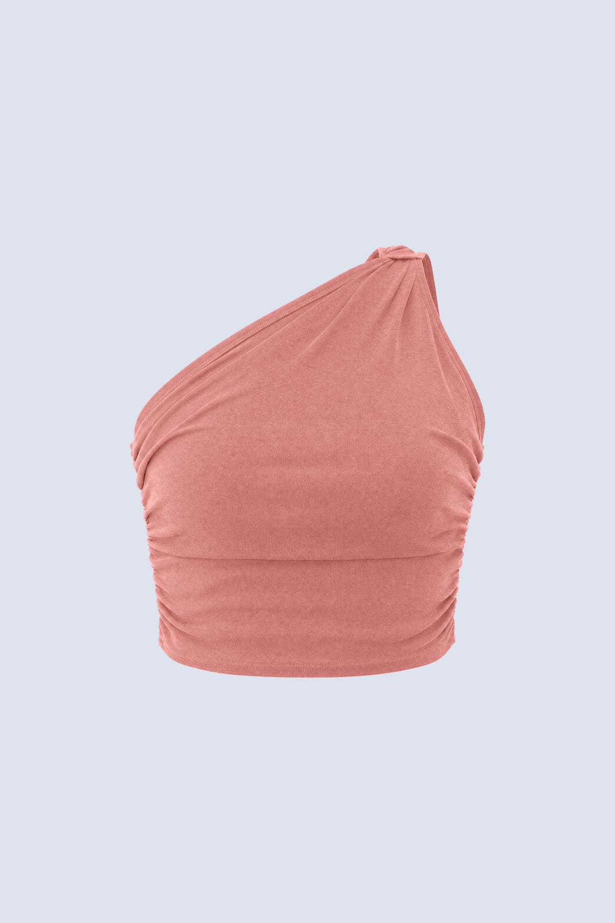 Ivy Asymmetric One-Shoulder Twist Tank Top