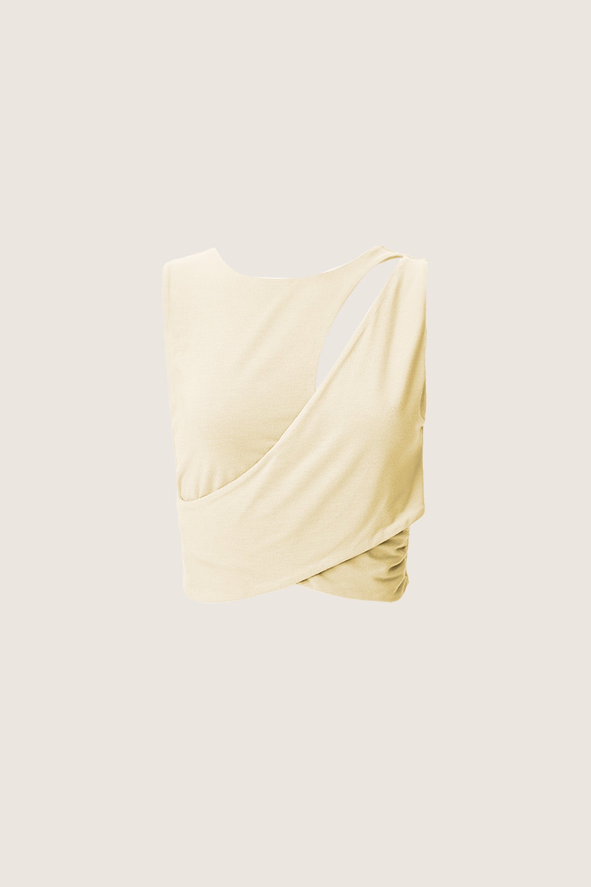 Bella Crescent Cut-out Bamboo Tank