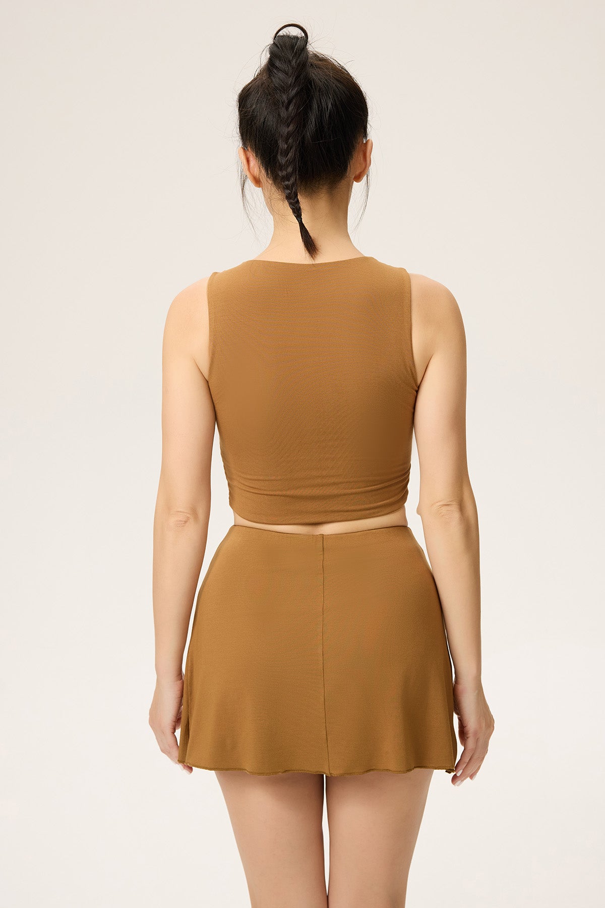 Bella Crescent Cut-out Bamboo Tank