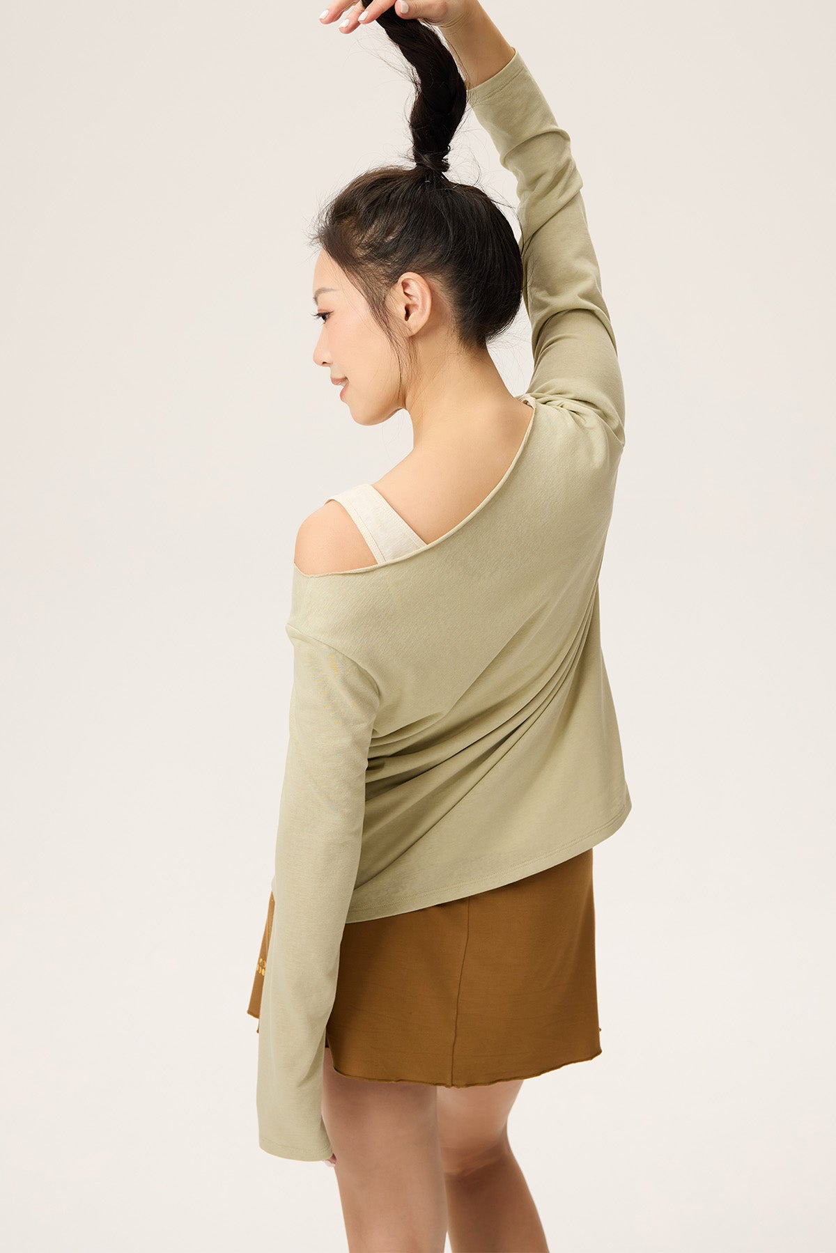 Chloe Workout Top Cover Up Long Sleeve Top