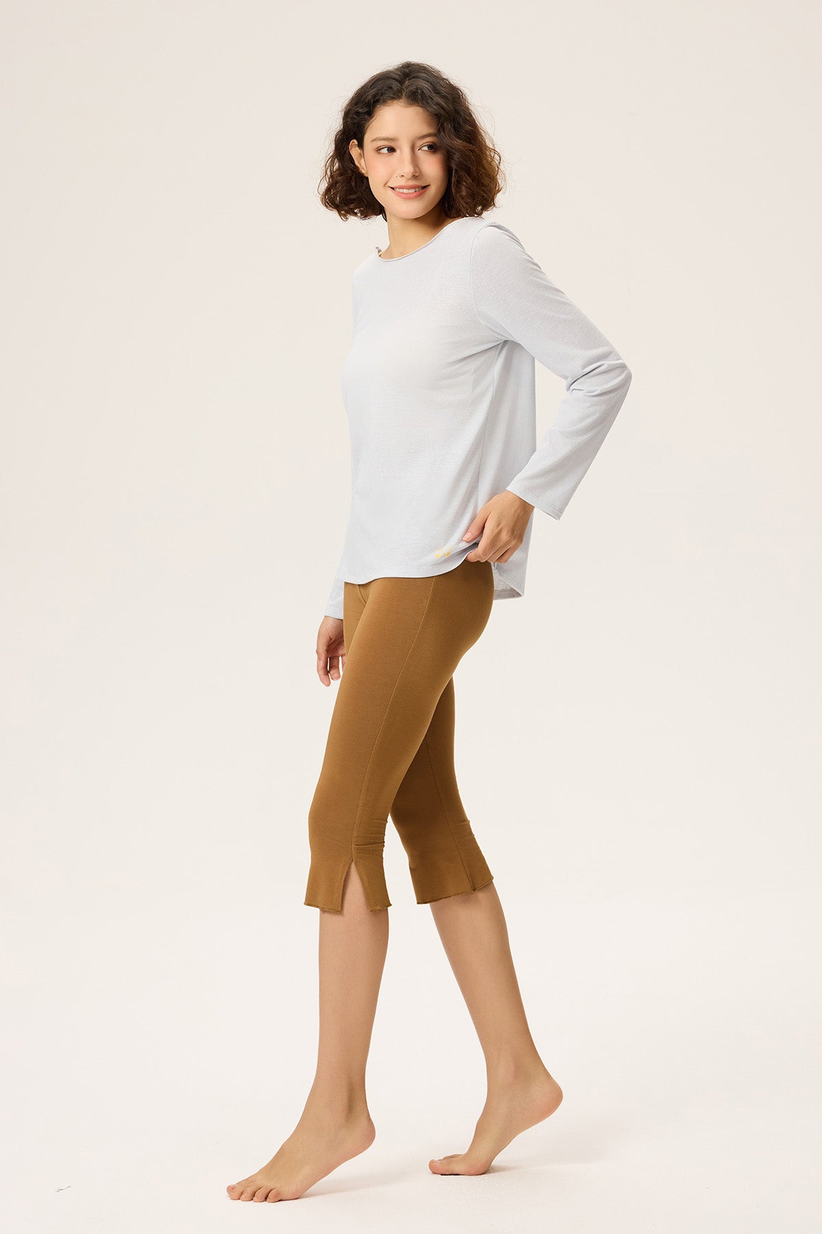Chloe Workout Top Cover Up Long Sleeve Top