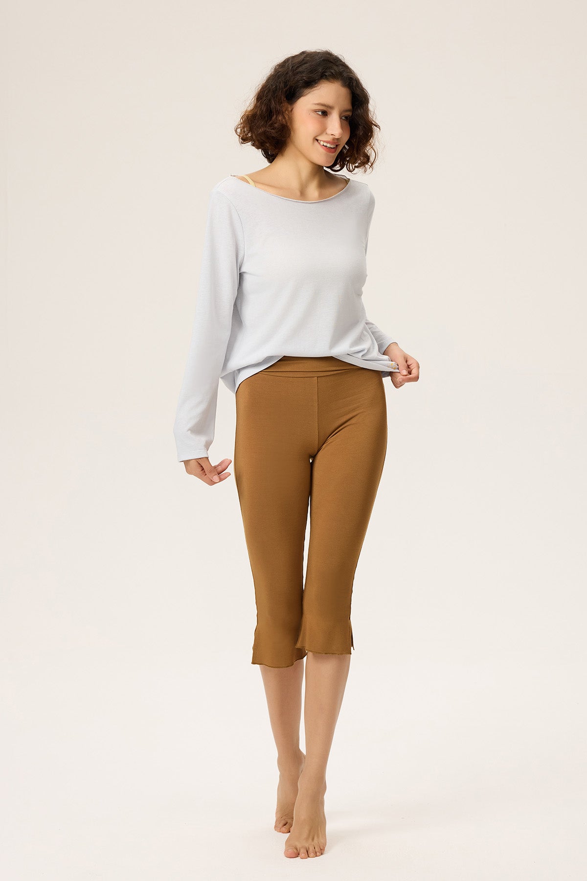 Chloe Workout Top Cover Up Long Sleeve Top
