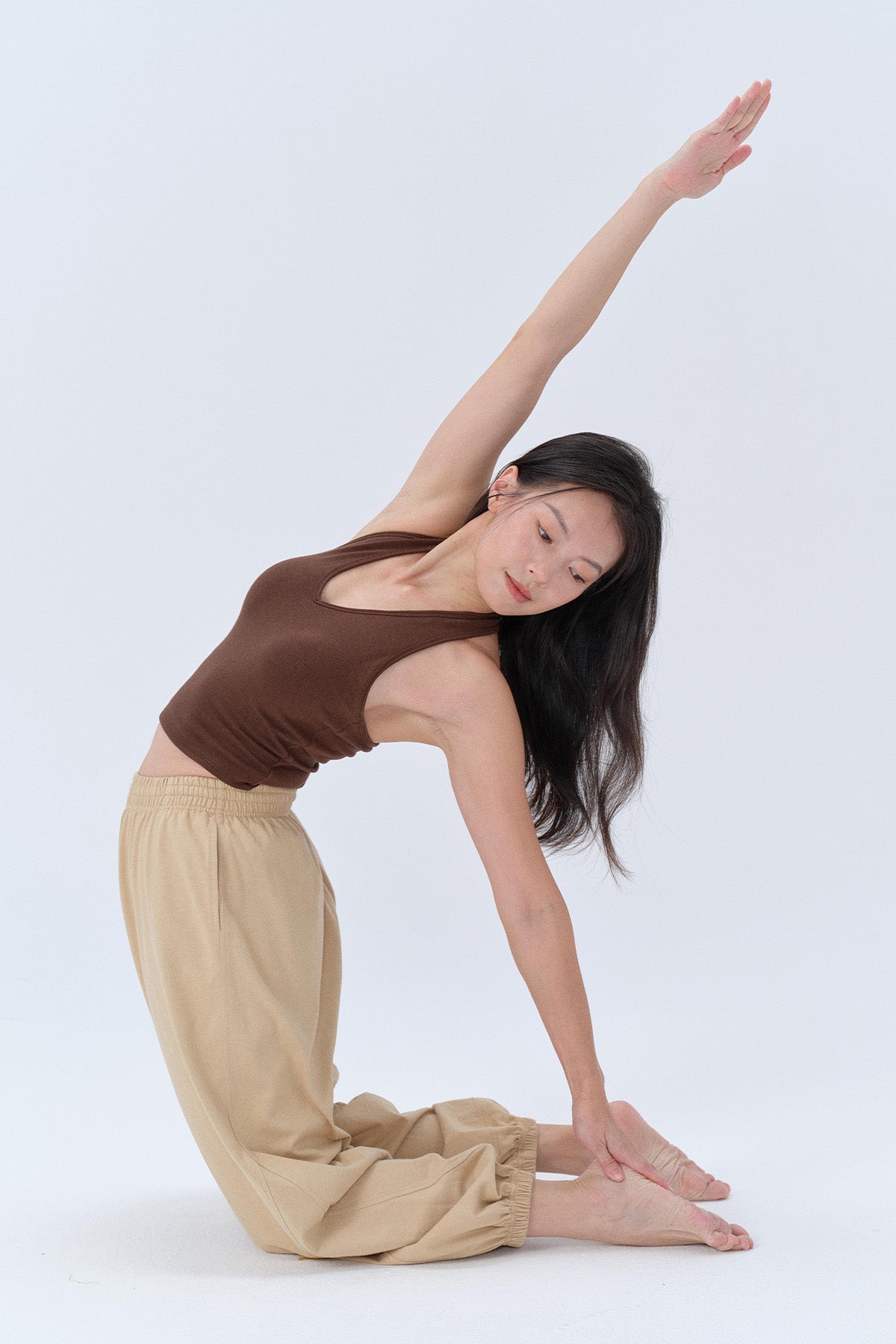 Hazel Lantern Drawstring Logo Trousers