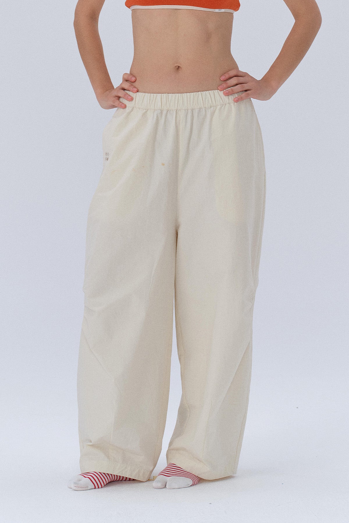 Nora Balloon Cocoon Tucked Trousers