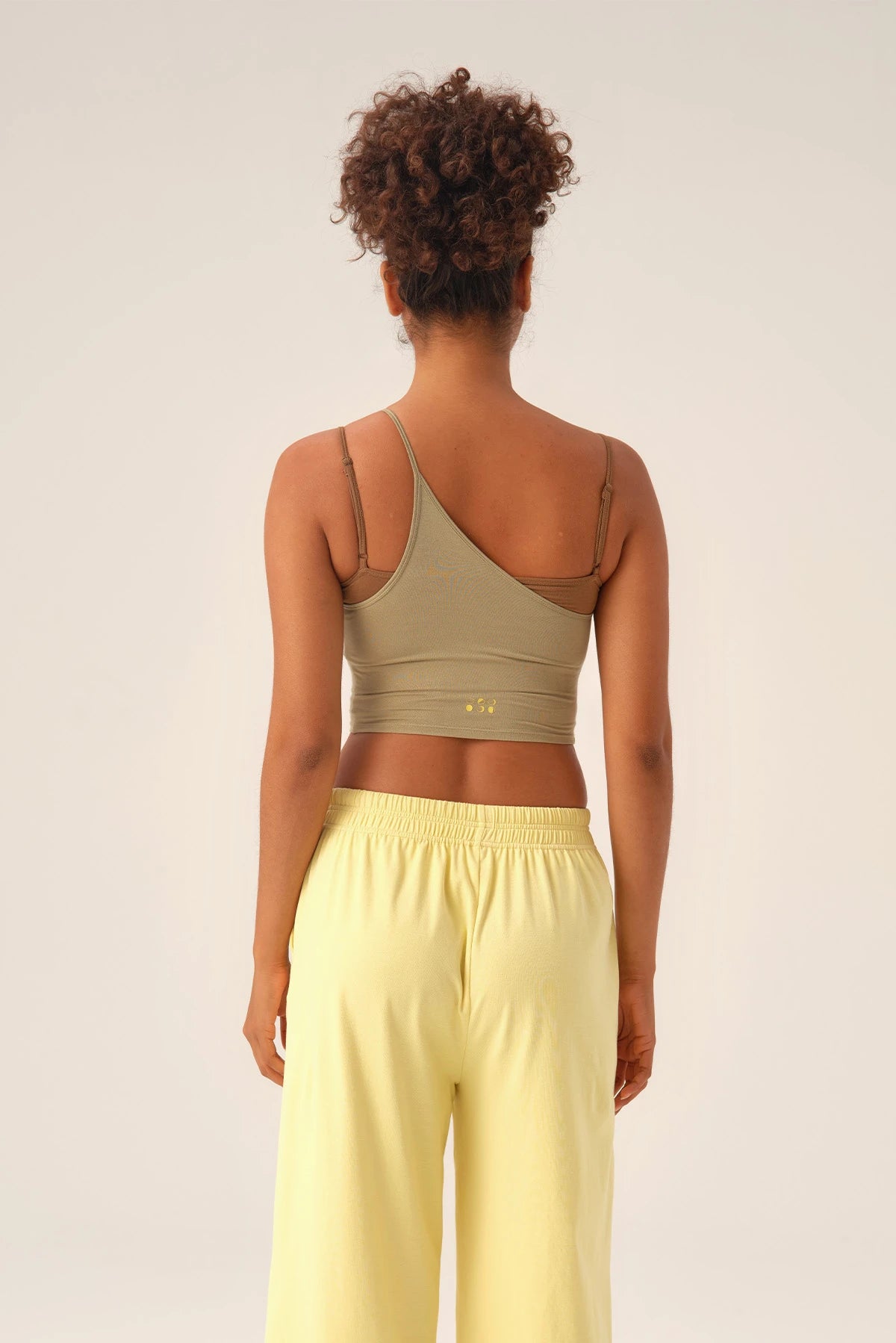 Charlotte Color-Block Layered Bamboo Bra Top