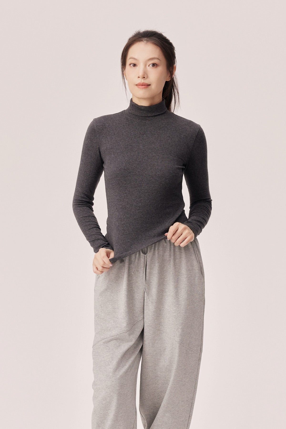 Raya Turtleneck Cashmere Sweater