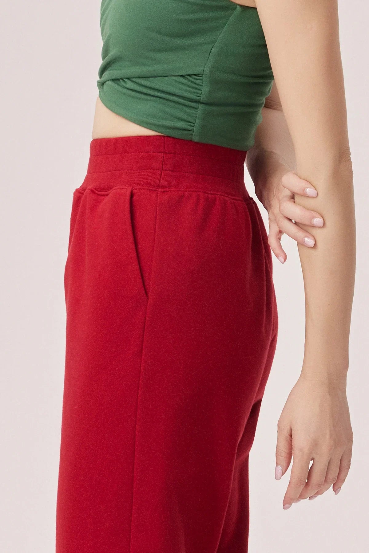 Bella Crescent Cut-out Bamboo Tank