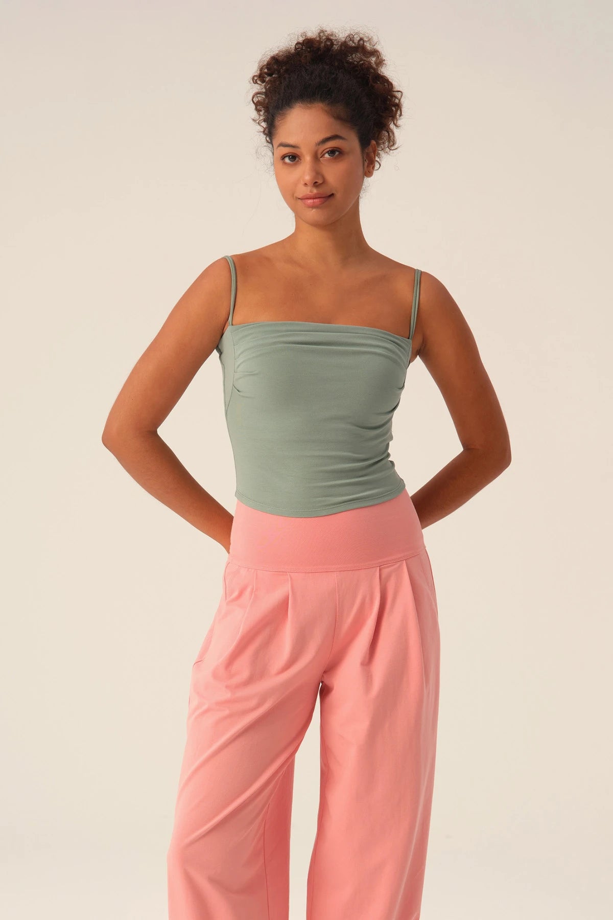 Amelia Crossover Bamboo Top