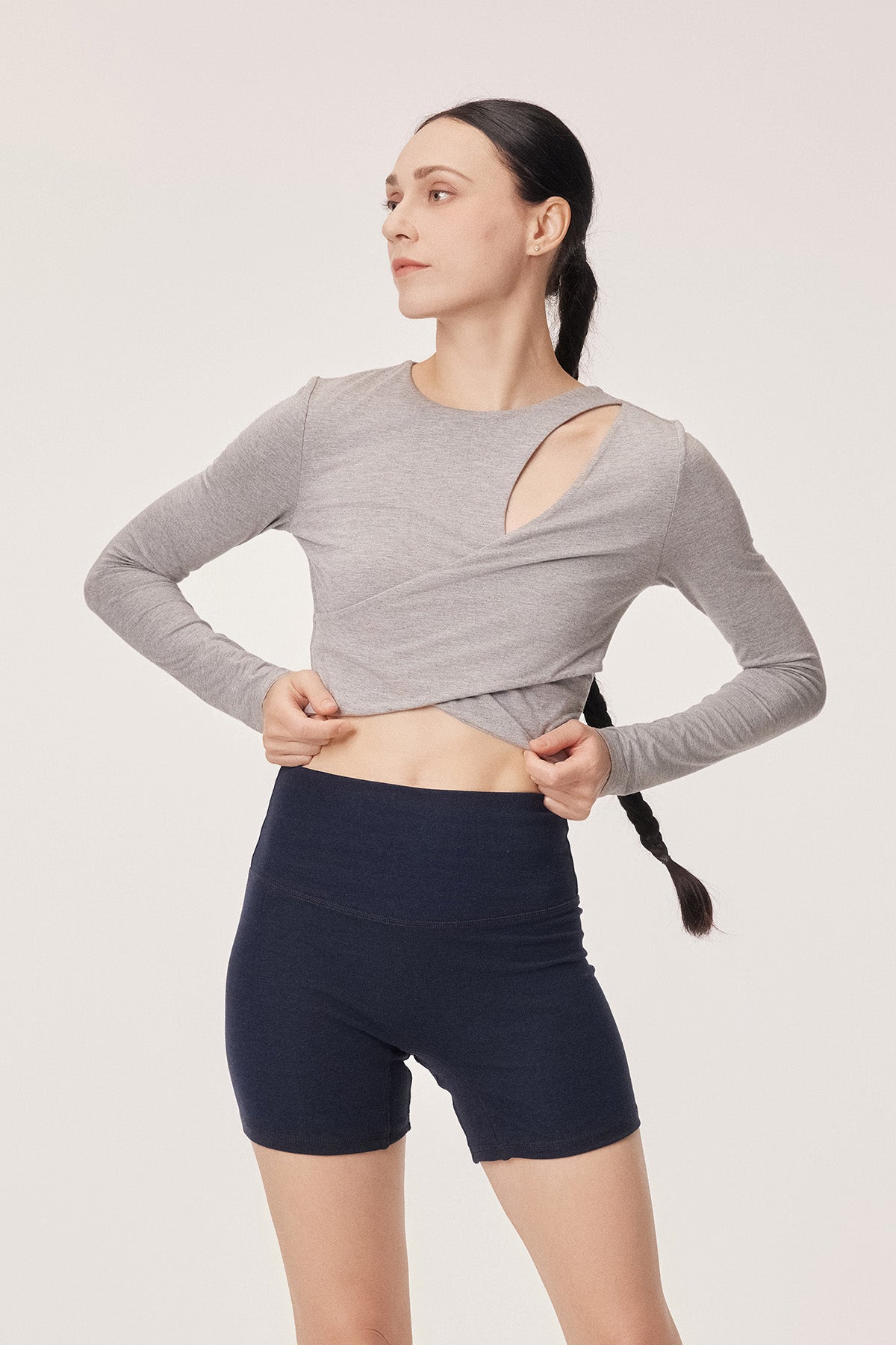 Vera Crescent Cut-out Bamboo Top