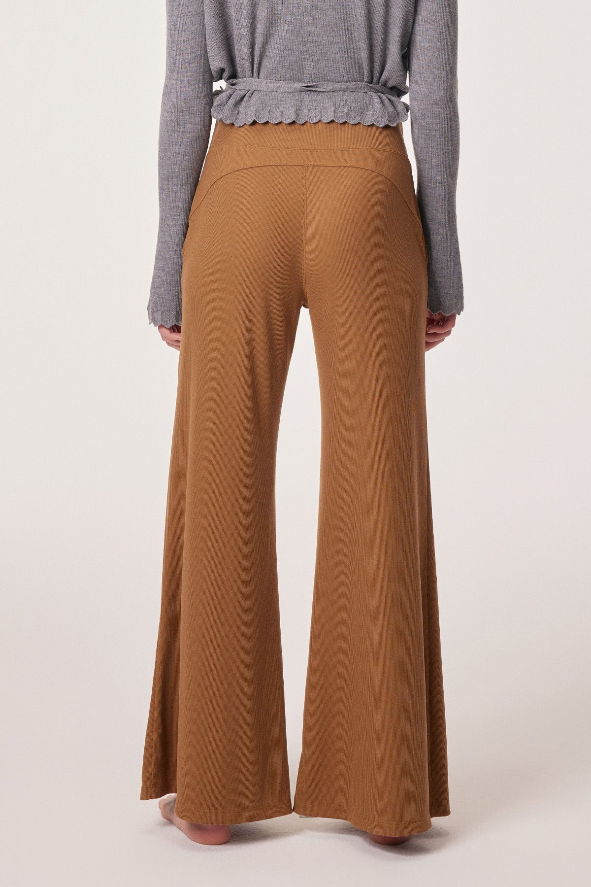 Selah High-rise Lyocell Pocket Flared Pants