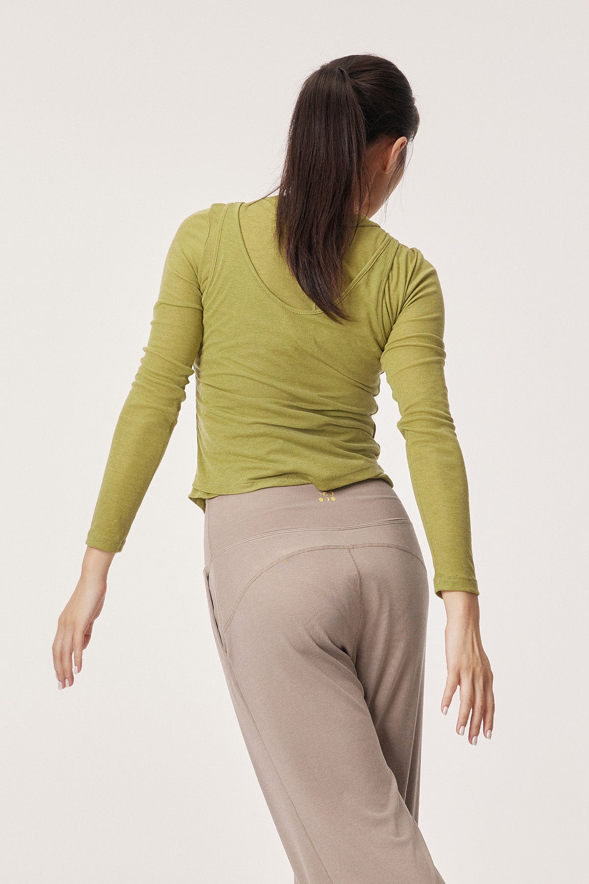 Maggie Lyocell-Wool Fitted Knit Two-Piece Set
