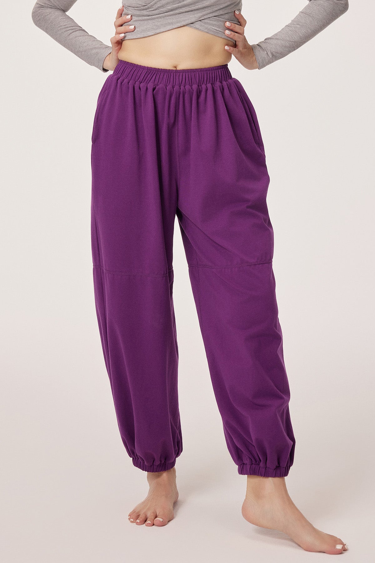 Luna Cotton Waistband Jogger Pants
