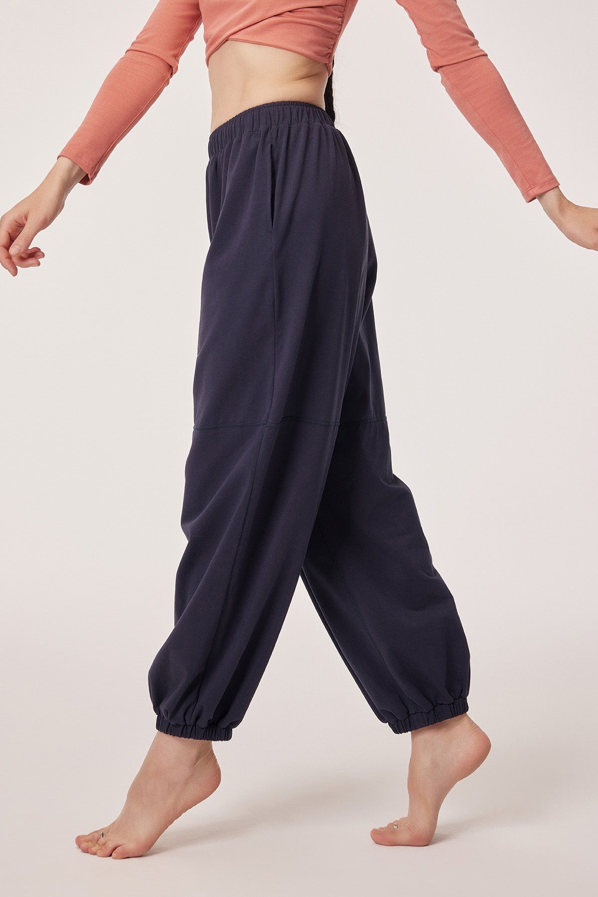 Luna Cotton Waistband Jogger Pants
