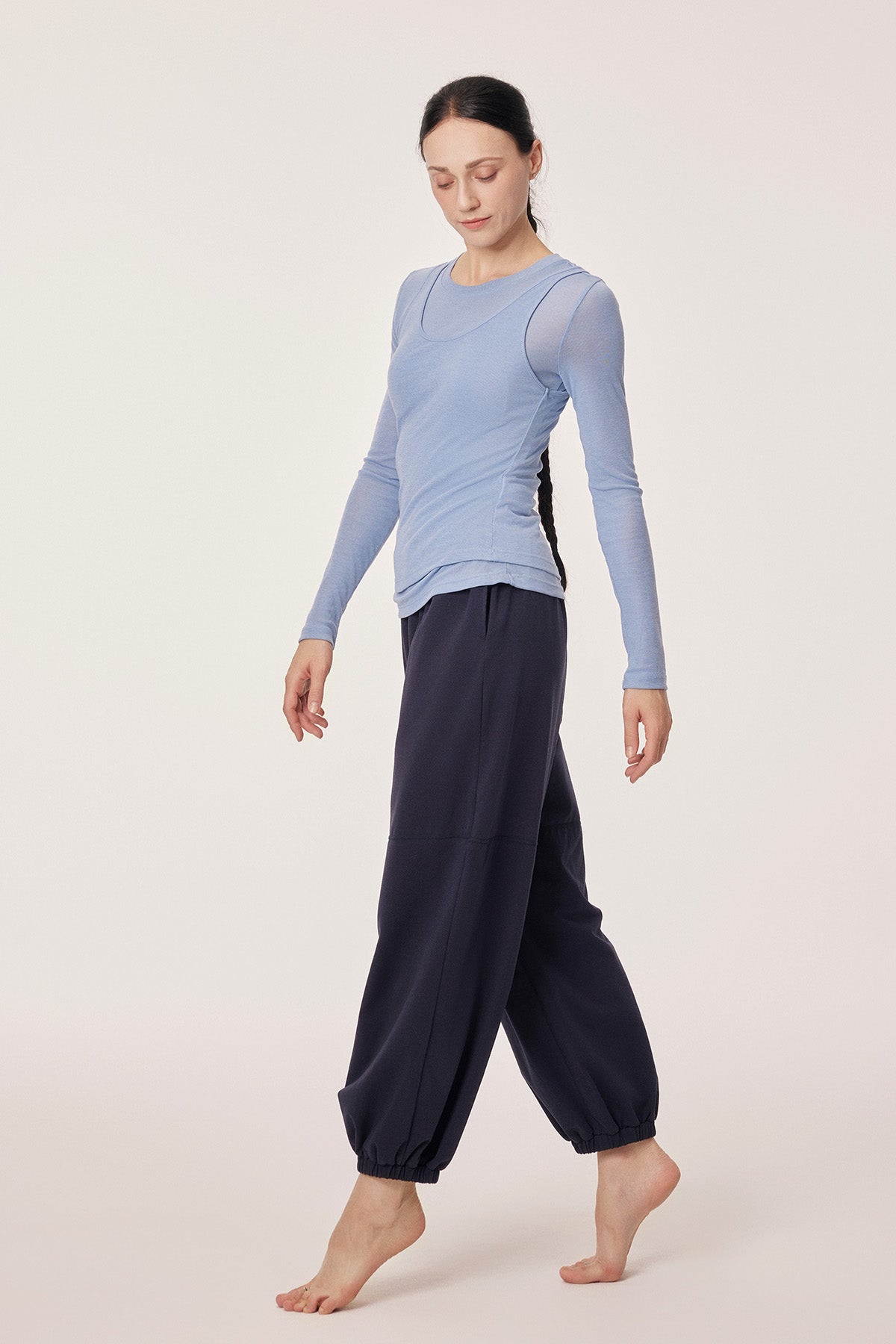 Maggie Lyocell-Wool Fitted Knit Two-Piece Set