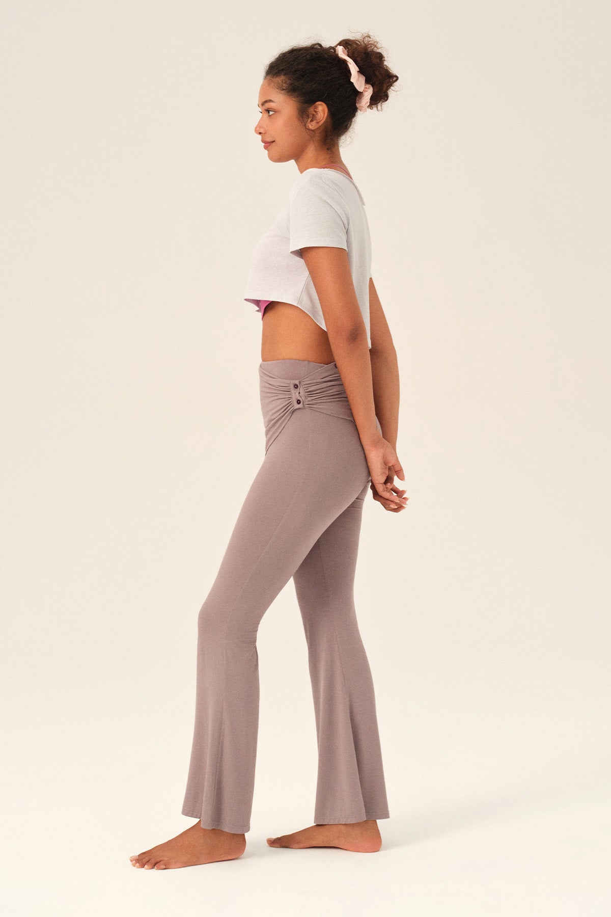 Elowen Bamboo Cloud 2-in-1 Detachable Skirt Flare Pants