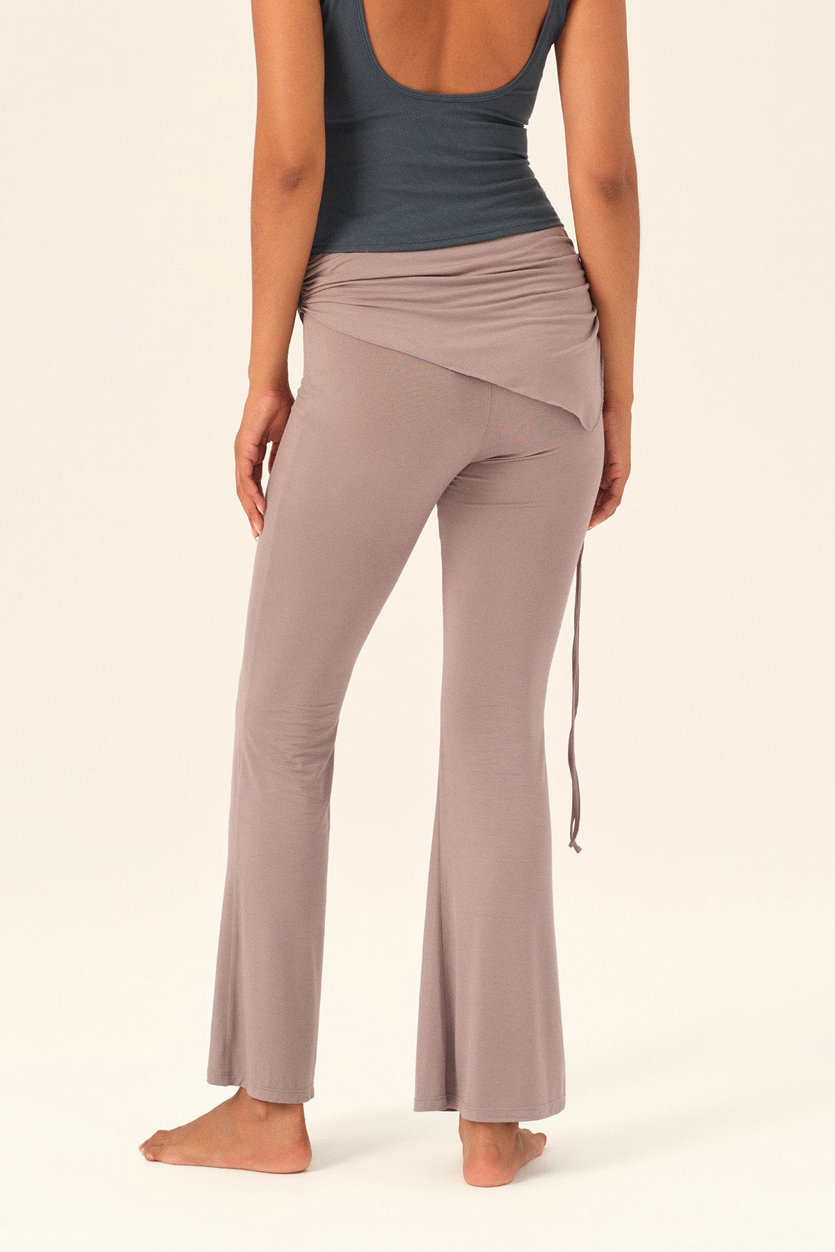 Elowen Bamboo Cloud 2-in-1 Detachable Skirt Flare Pants