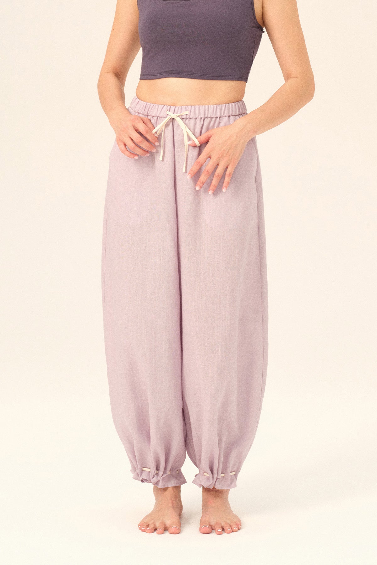 Elara Tencel Linen Budgy Lounge Pants