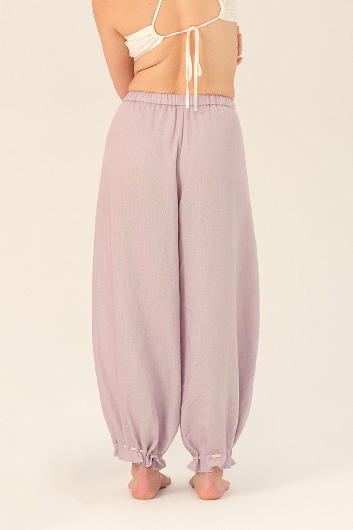 Elara Tencel Linen Budgy Lounge Pants