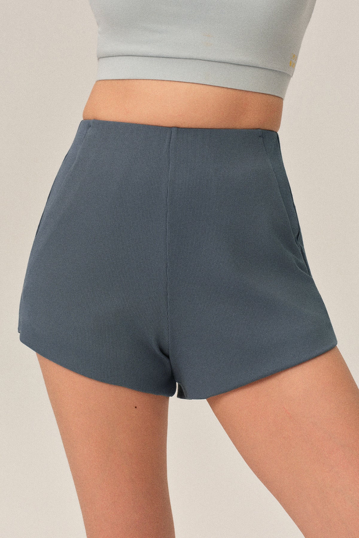 Wren Bamboo Fiber High-Waist Shorts