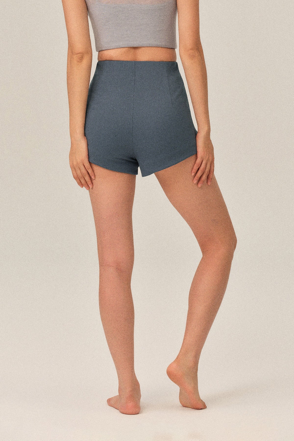 Wren Bamboo Fiber High-Waist Shorts