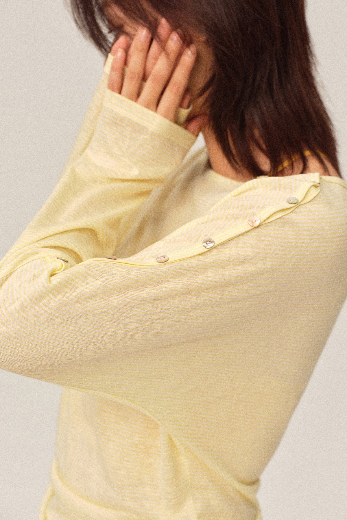 Marnie Tencel Blend Breathable Waist Defensive Sun Protection Knit T-shirt