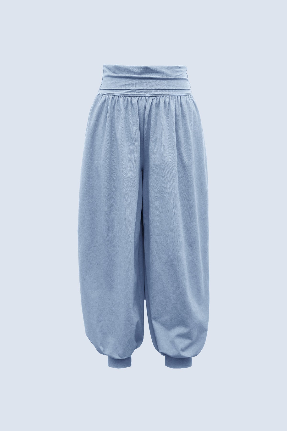 Grace Modal Cocoon Wide-Waist Crop Trousers