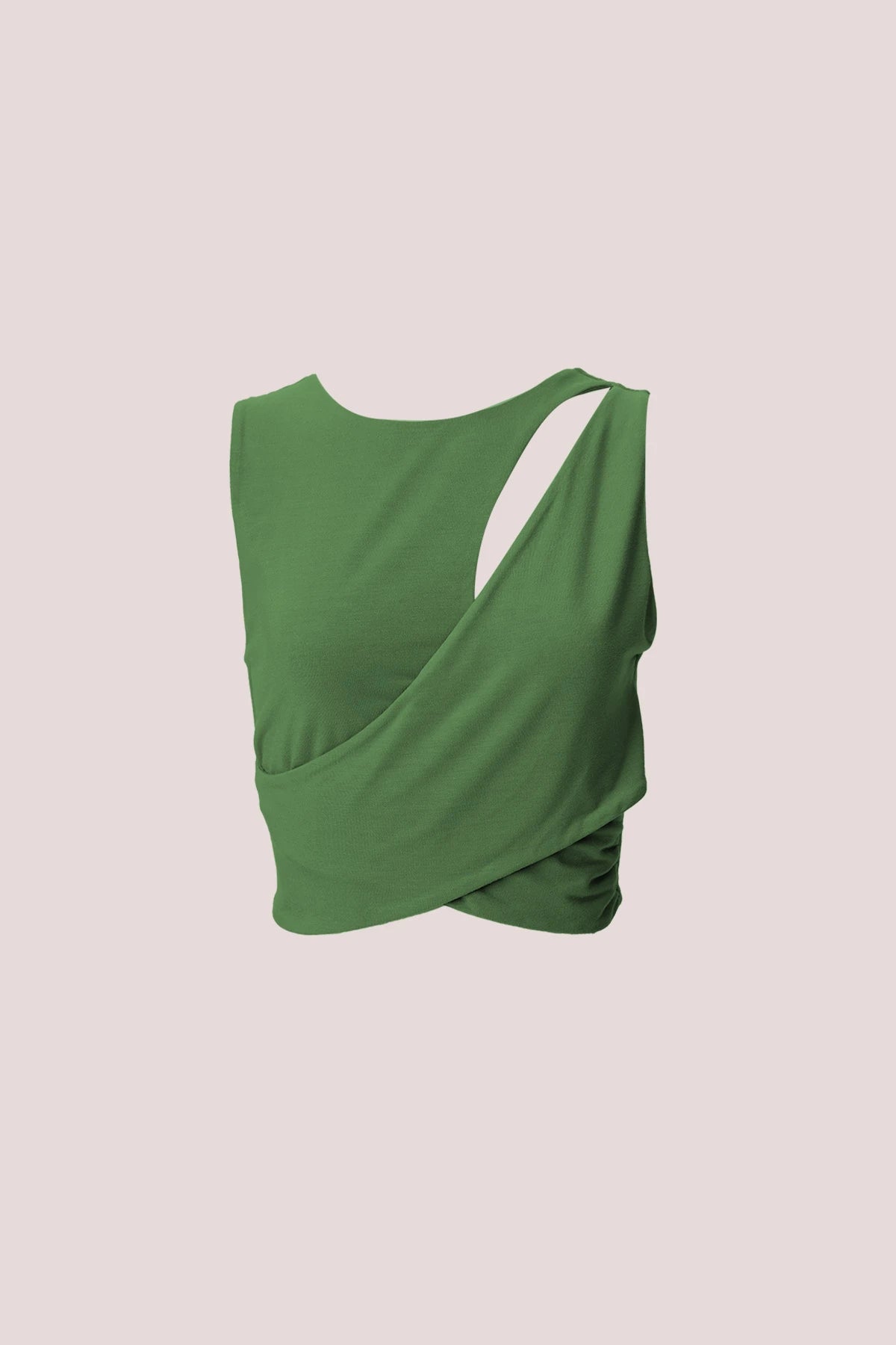 Bella Crescent Cut-out Bamboo Tank