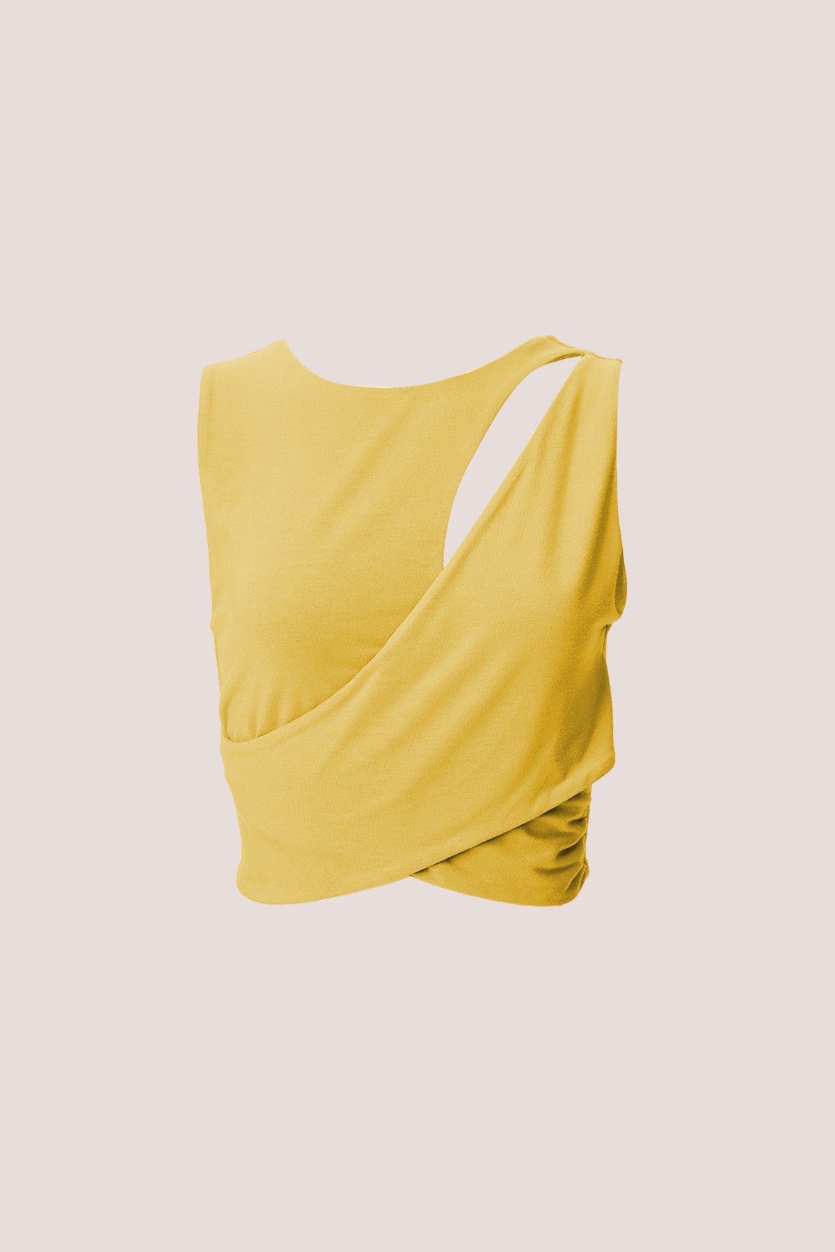 Bella Crescent Cut-out Bamboo Tank