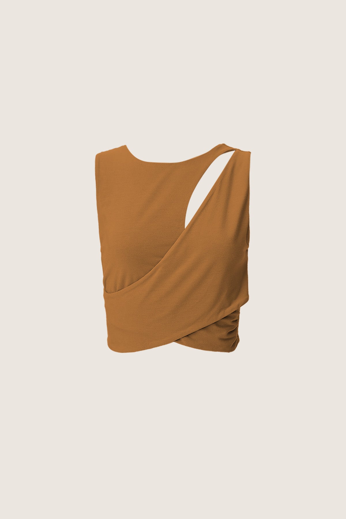 Bella Crescent Cut-out Bamboo Tank