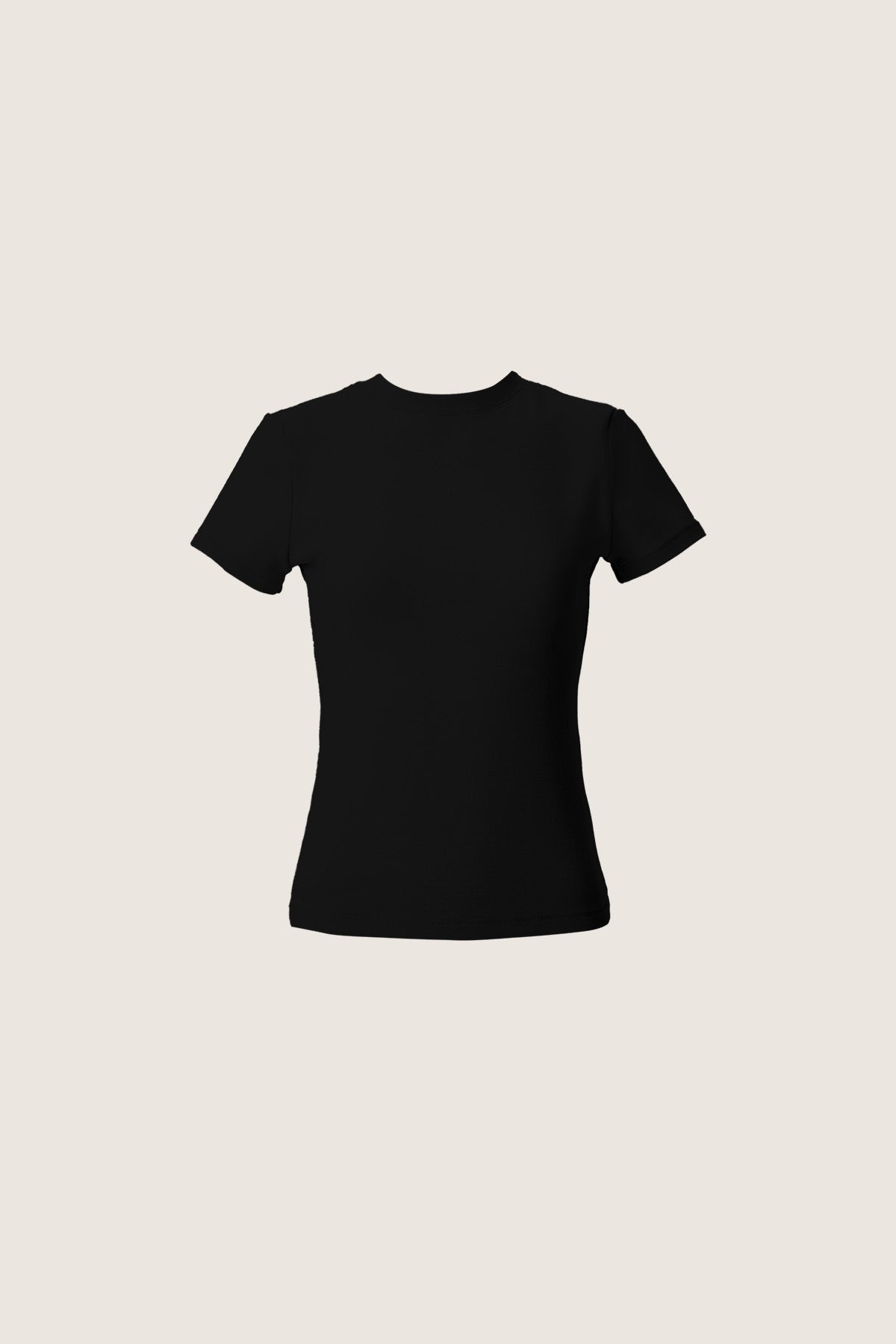 Disa Crew Neck Essential Fitted T-shirt