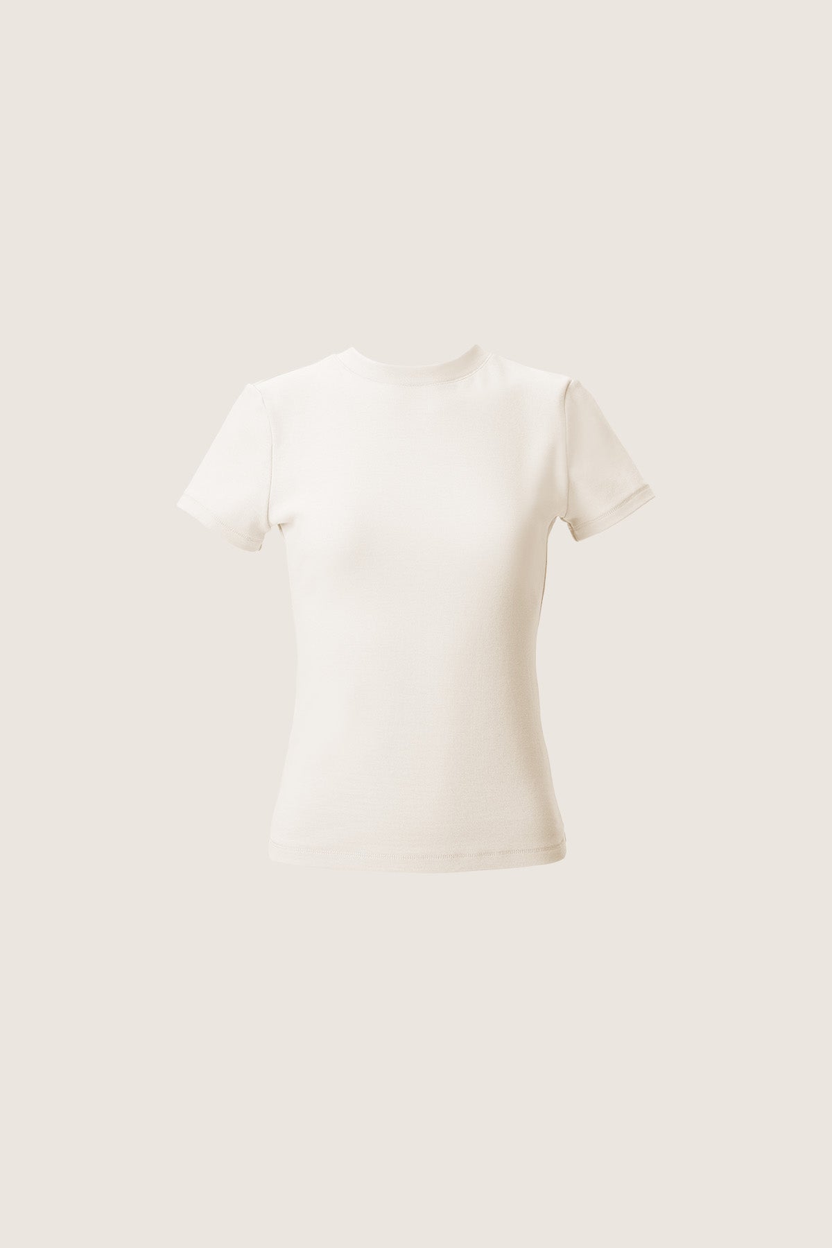 Disa Crew Neck Essential Fitted T-shirt