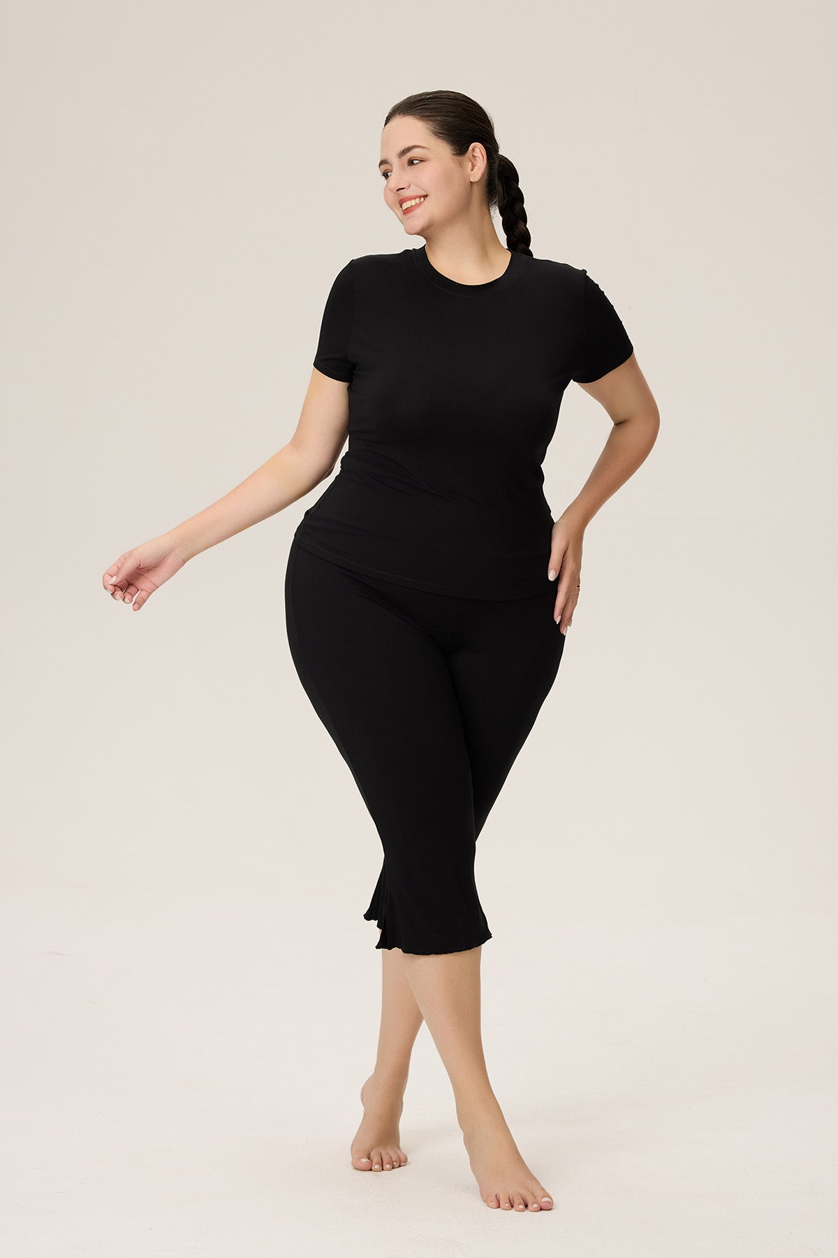 Elly Bamboo Capri Pants