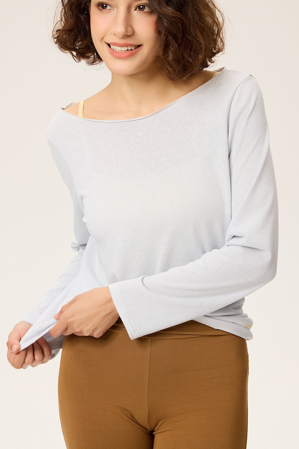 Chloe Workout Top Cover Up Long Sleeve Top