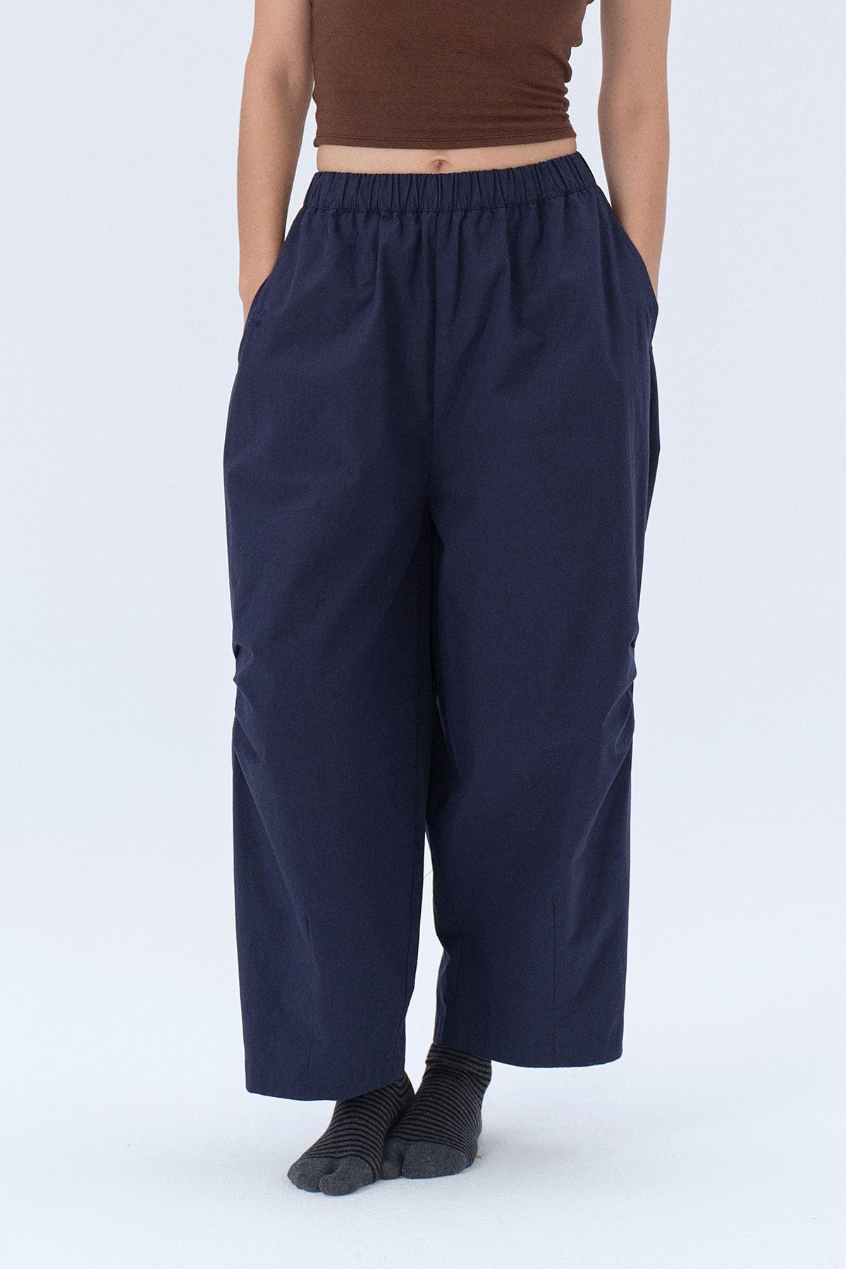 Nora Balloon Cocoon Tucked Trousers