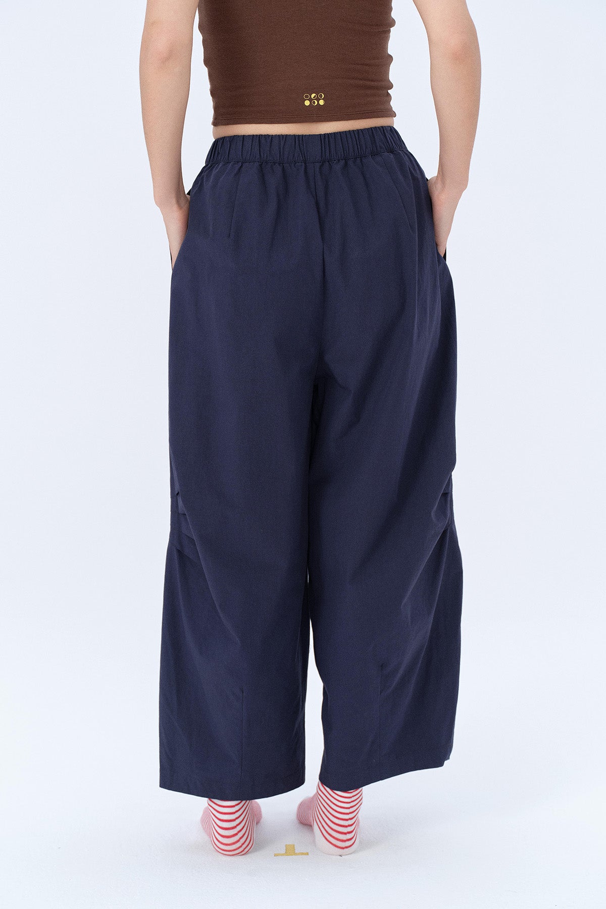 Nora Balloon Cocoon Tucked Trousers