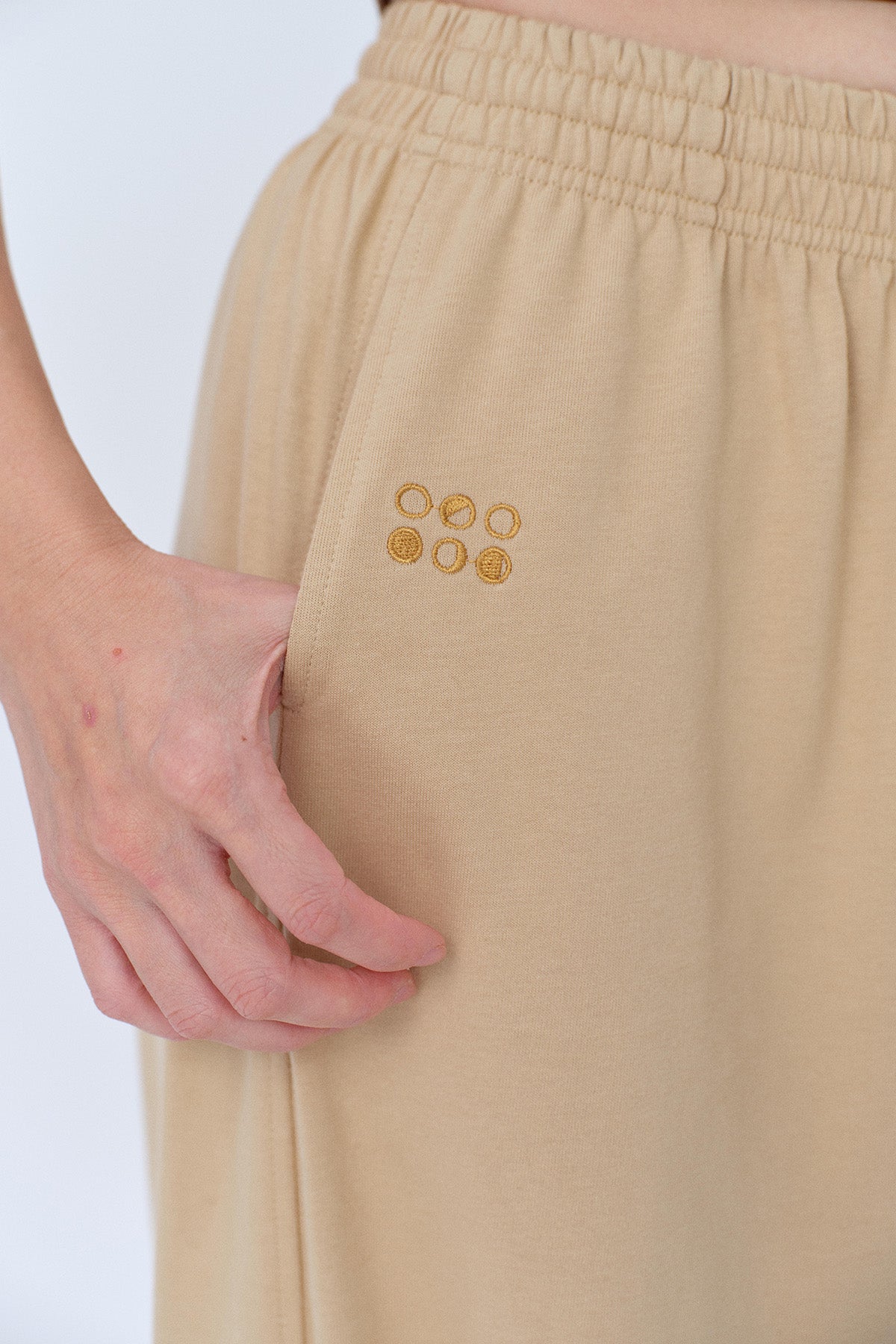 Hazel Lantern Drawstring Logo Trousers
